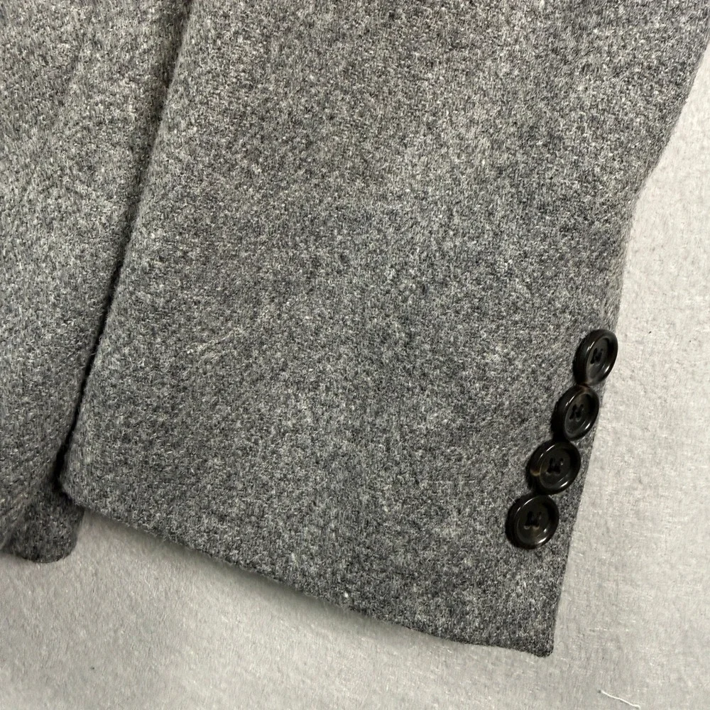 J.Crew‎ Ludlow Blazer Yorkshire Tweed Moon Mens 40R Grey English Wool Sport Coat